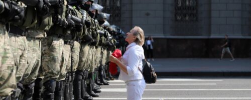 Trzy światy białoruskiej rewolucji — ilustracja
