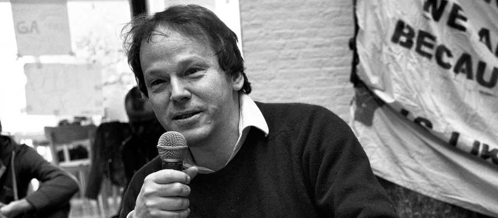 David Graeber (fot. Guido van Nispen from amsterdam, the netherlands, CC BY 2.0 / Wikimedia Commons)