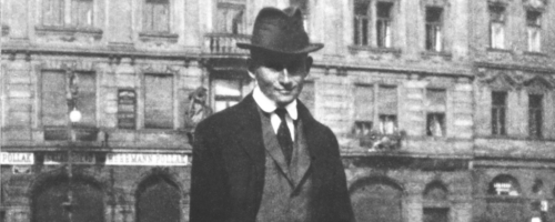 Franz Kafka w Pradze fot. Gamma-Keystone / Getty