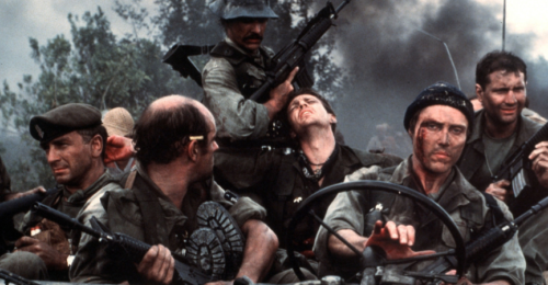 Ekranizacja „Psów wojny” Fredericka Forsythe’a w reżyserii Johna Irvina z 1981 r. fot. AFP / East News