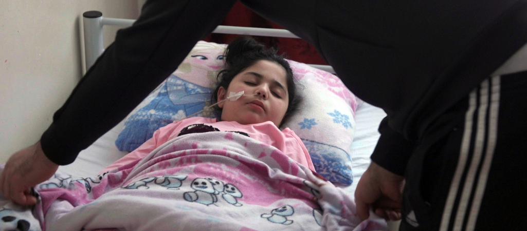 Kadr ze szwedzko-amerykańskiego filmu dokumentalnego Pokonani przez życie (2019) przedstawiającego dzieci dotknięte syndromem rezygnacji fot. Capital Pictures / Forum