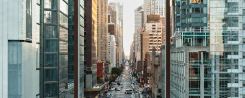 Manhattan, widok na 8. Aleję w kierunku południowym