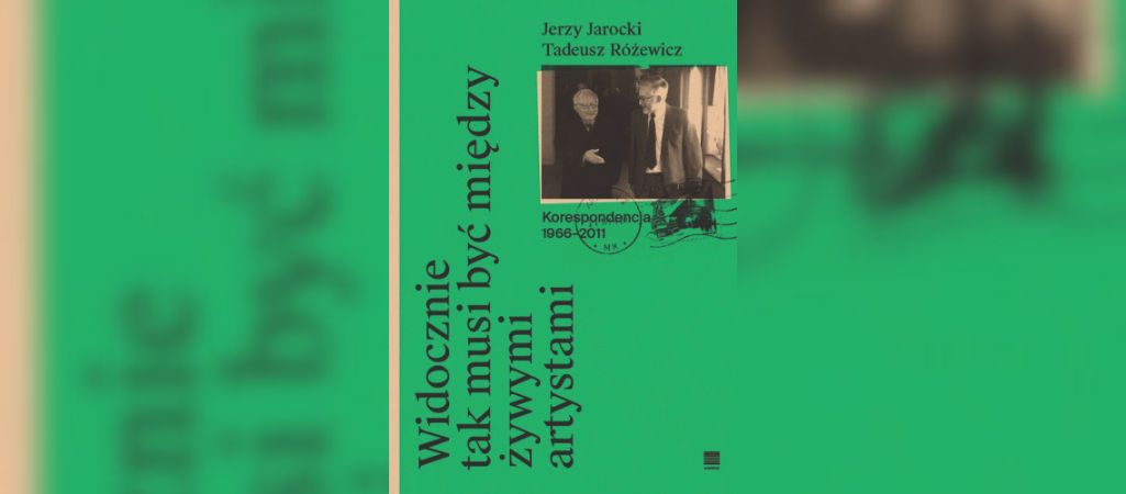 Okładka książki "Widocznie tak musi być między żywymi artystami"